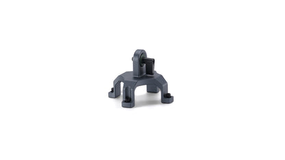 Rosette Mounting Bracket for Electronic Suction Cup (4.5") - Titanium Gray