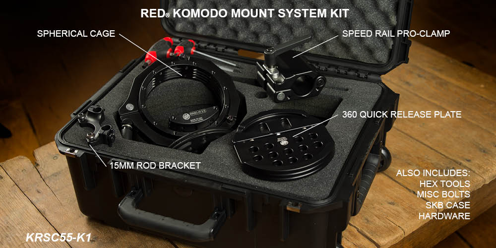 RED KOMODO Camera Mount System Kit - PMSC 5.5