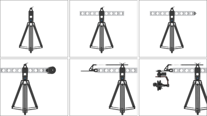 Modtruss/Modulus X Crane Set - step-by-step assembly