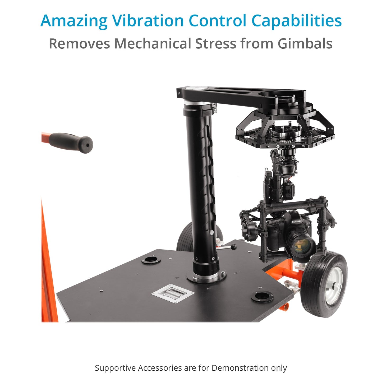 Glide 4-Dimensional Vibration Isolator for Camera Gimbals