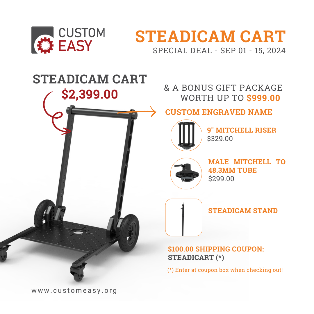 Custom Steadicam Cart - Shipping Included