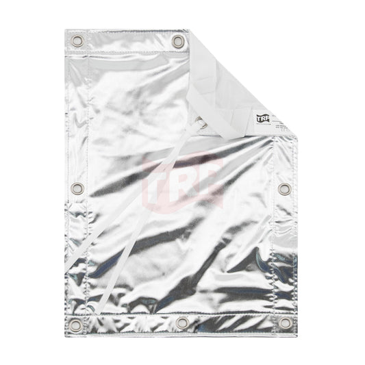 4' X 4' Silver Lamé, Slip-On