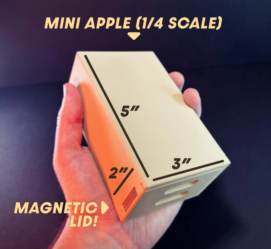 5" Mini Apple Boxes with Extra Features - Grip Support Store