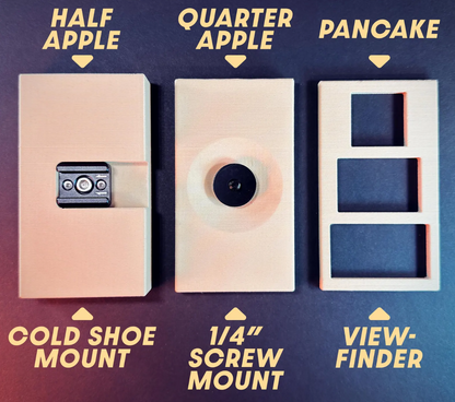 5" Mini Apple Boxes with Extra Features - Grip Support Store