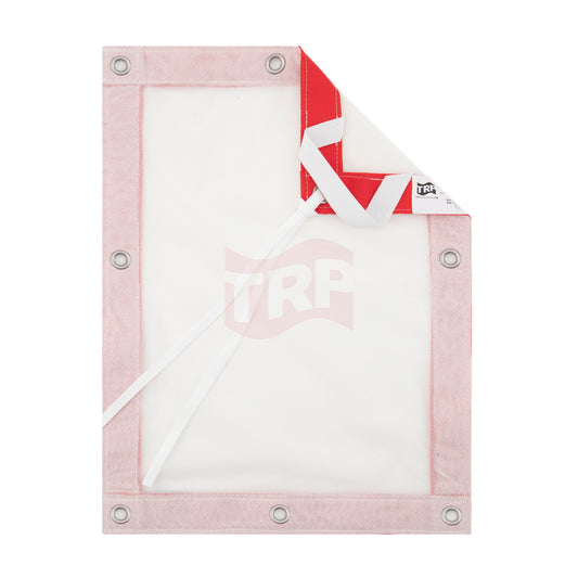 8' X 12' White Double Net