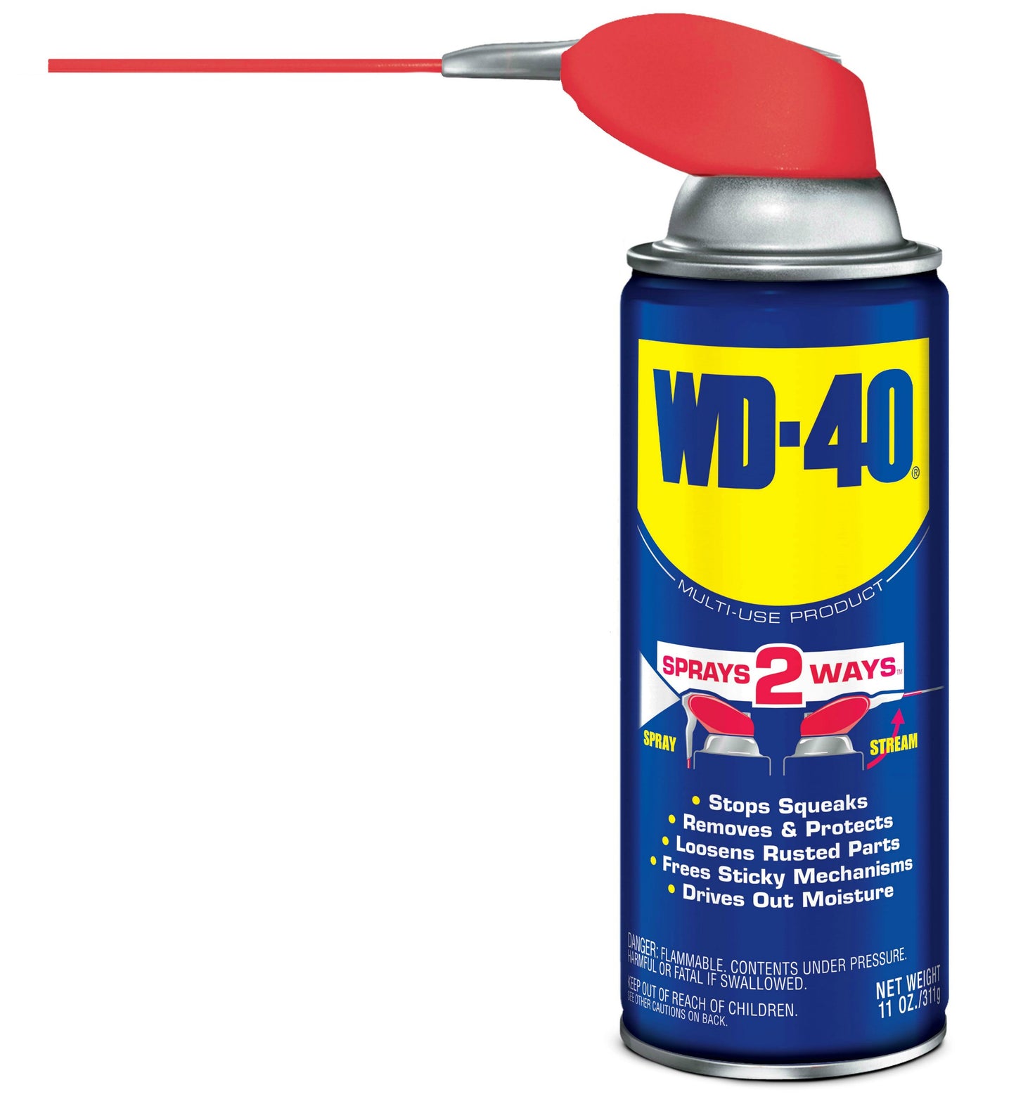 WD-40 with Smart Straw Sprays 2 Ways, 11 OZ - Grip Support Store