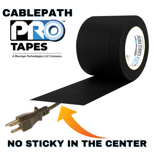 4" Cable Path Gaffers Pro Tape,30 yds, (Pack of 1) - Grip Support Store