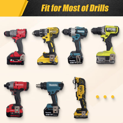 Drill Holder Belt Clip, Fits Up to 2.5'' - Grip Support Store