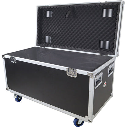 ProX Large Utility Trunk Storage Case with Casters (Black) - Grip Support Store