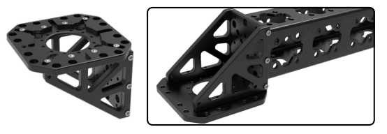 90 Degrees Female Mitchell to Cine Truss