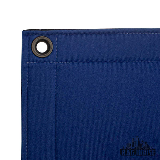 Chroma Key Blue Tempo by LA Rag House - blue screen fabric on frame