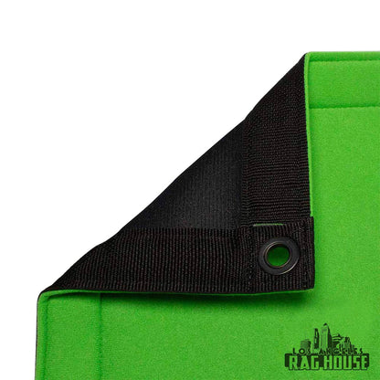 Chroma Key Green Tempo by LA Rag House - fabric detail