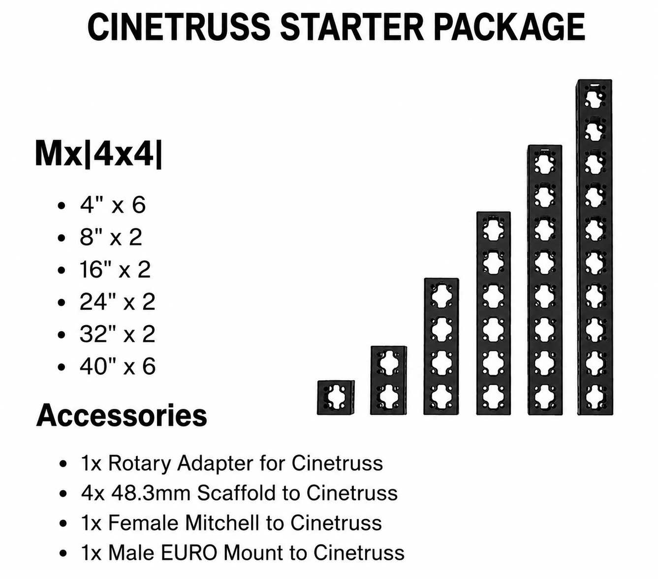Cine Truss Base Package