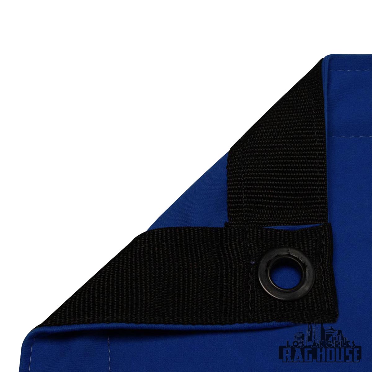 Digital Key Blue Poly Pro by LA Rag House - fabric detail