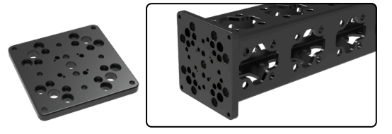 Universal Plate (Model B) to Cine Truss