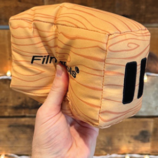 Filmtools Apple Box Plush Dog Toy - Grip Support Store