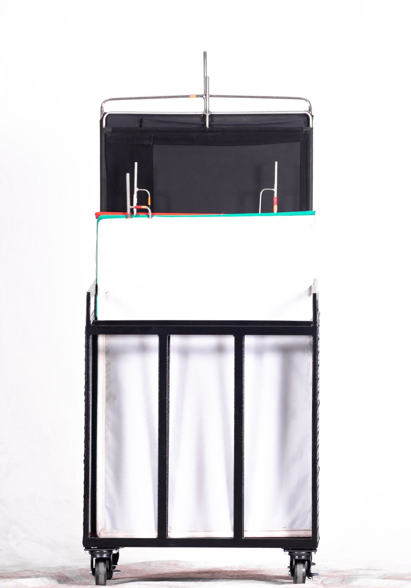 Flag / Scrim Basket With Wheels - Grip Support Store