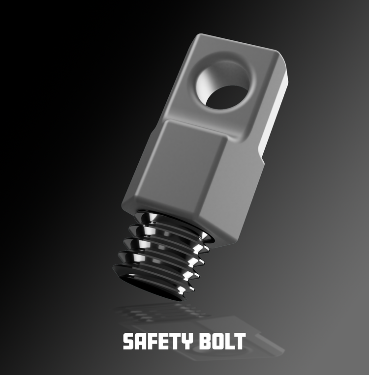 SAFETY EYE BOLT 3/8" 16 - Grip Support Store