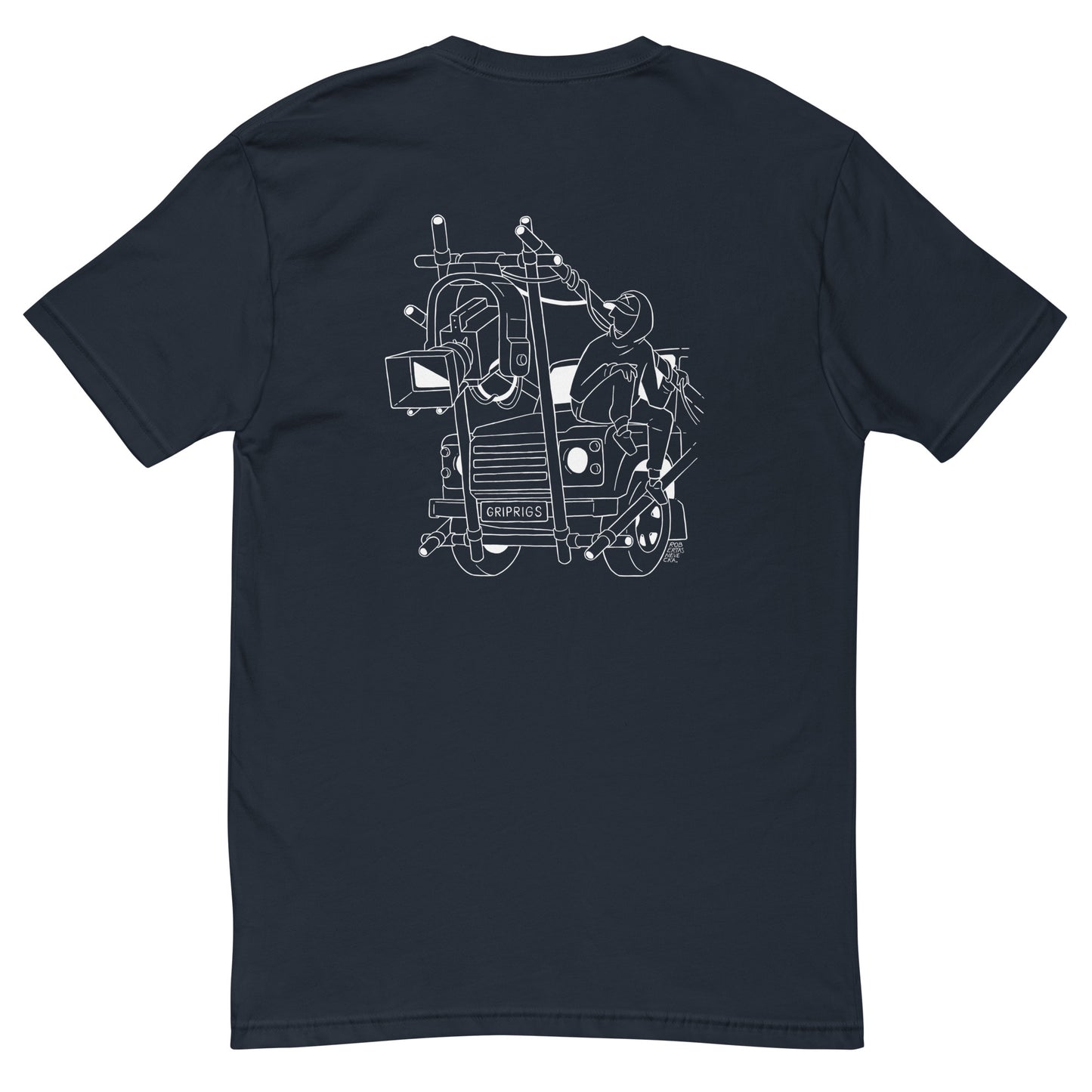 Grip Rigs Car Rigging T-Shirt by Robertas Nevecka - Grip Support Store