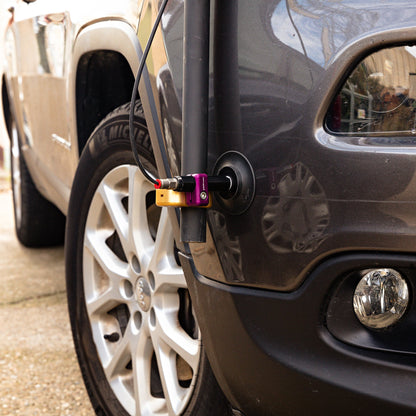 20mm - 34mm  SWIVEL CLAMP SET - BLACK TEK SUCTION CUPS - Grip Support Store