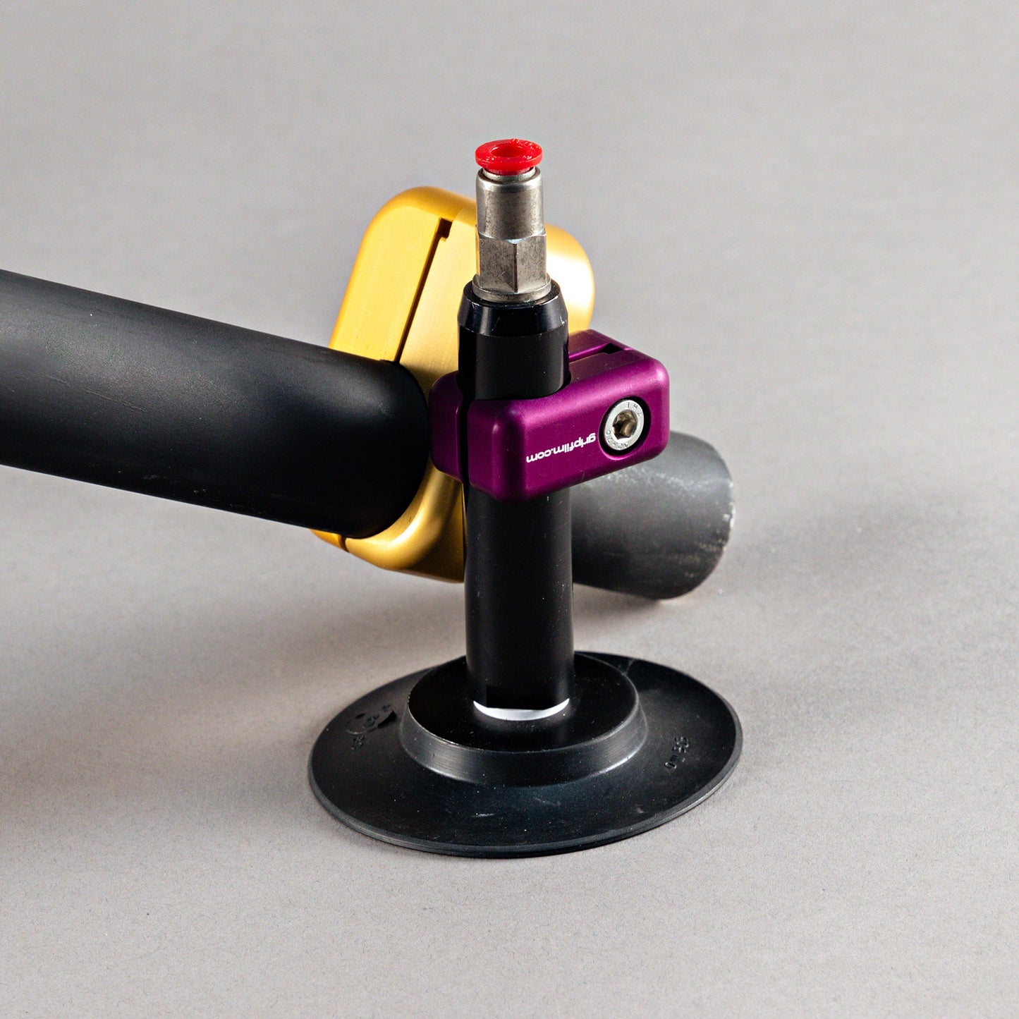 20mm - 34mm  SWIVEL CLAMP SET - BLACK TEK SUCTION CUPS - Grip Support Store