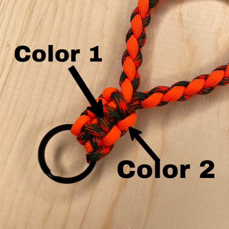 9" Wristlet Paracord Tether