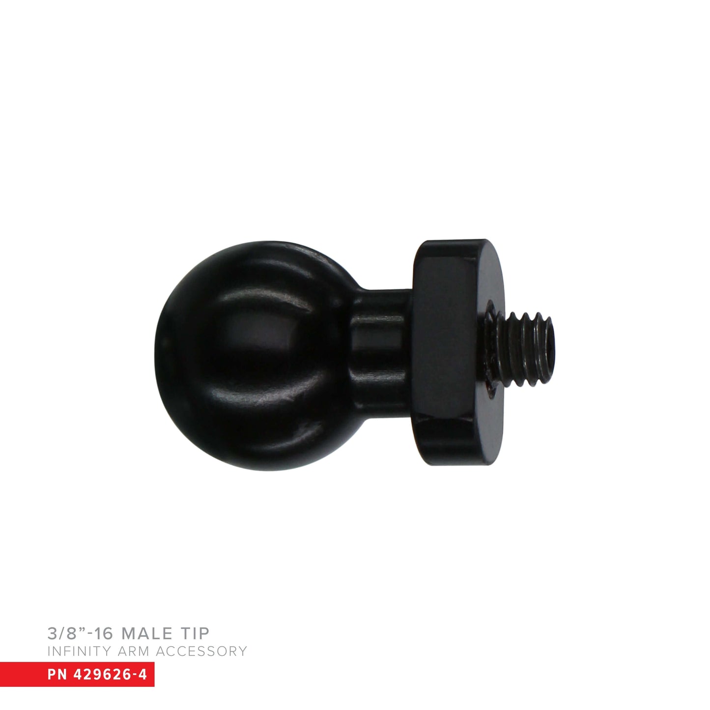 Infinity Arm 3/8"-16 Male Thread - Grip Support Store