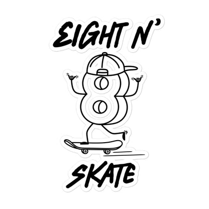 Eight N' Skate Stickers - Grip Support Store