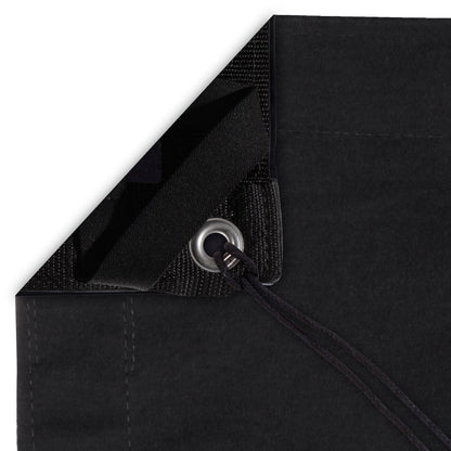 Solid Black Rag with Bag - Grip Support Store