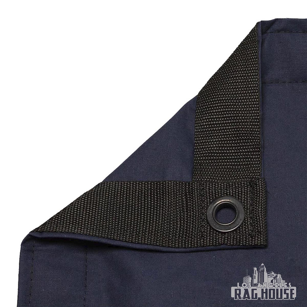 Night Blue Muslin by LA Rag House - fabric color detail