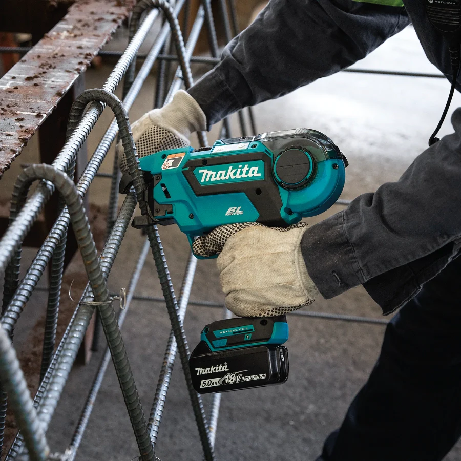 Makita XRT01TK 18V LXT® Lithium‑Ion Brushless Cordless Rebar Tying Tool Kit (5.0Ah) - Grip Support Store