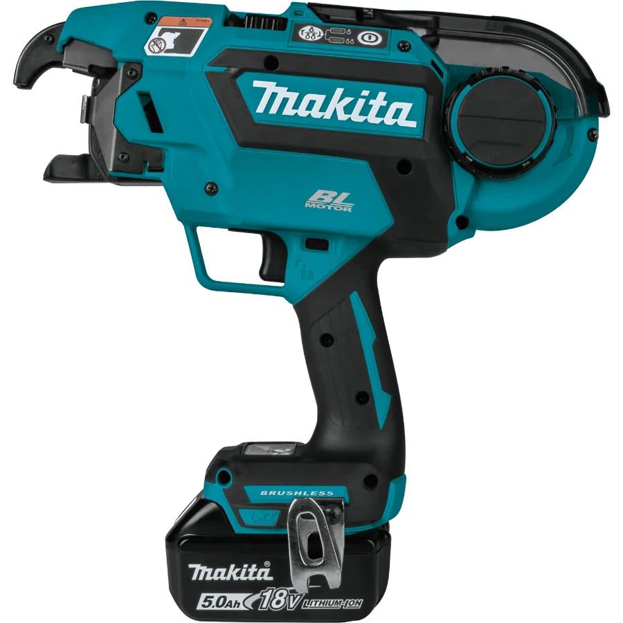 Makita XRT01TK 18V LXT® Lithium‑Ion Brushless Cordless Rebar Tying Tool Kit (5.0Ah) - Grip Support Store