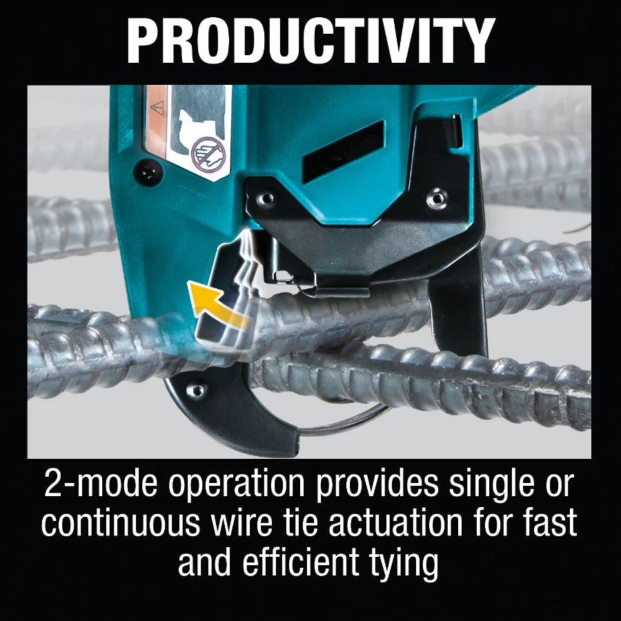 Makita XRT01TK 18V LXT® Lithium‑Ion Brushless Cordless Rebar Tying Tool Kit (5.0Ah) - Grip Support Store