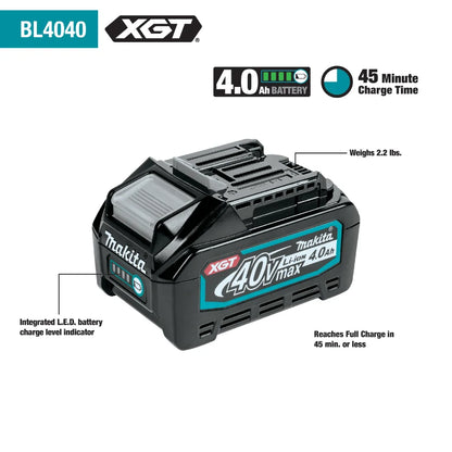 Makita GRJ02M1 40V max XGT® Brushless Cordless AVT® Orbital Recipro Saw Kit (4.0Ah) - Grip Support Store