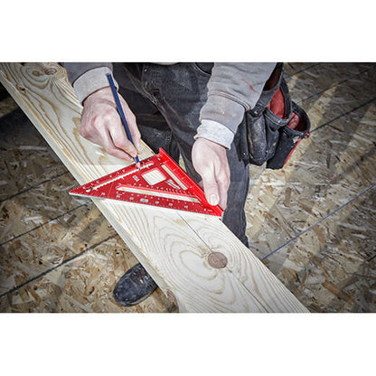 Milwaukee MLSQM070 7" Magnetic Rafter Square - Grip Support Store