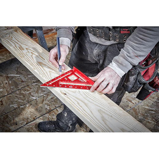 Milwaukee MLSQM070 7" Magnetic Rafter Square - Grip Support Store
