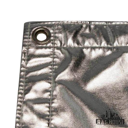 Silver Lame by LA Rag House - silver lame fabric