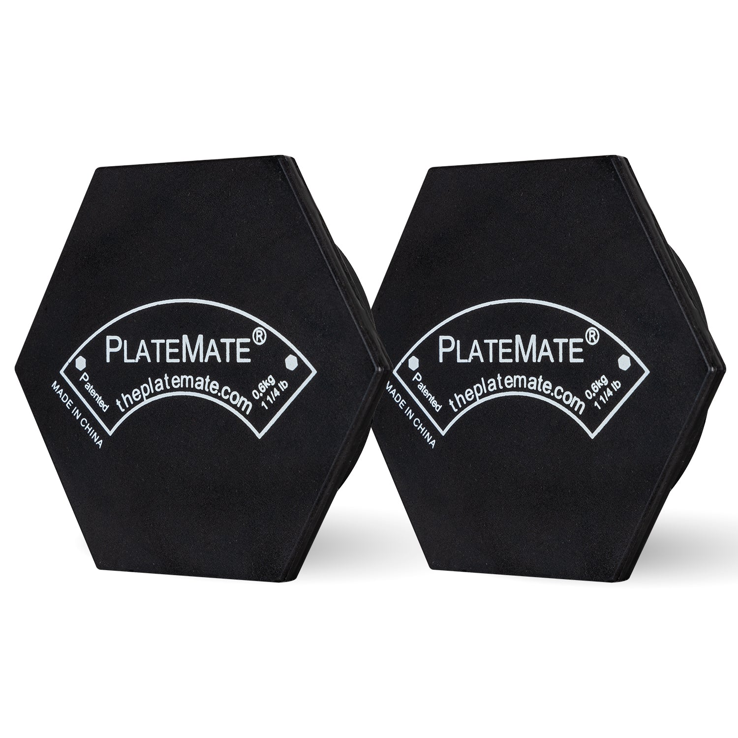 1.25 lb Hex PlateMate (Pair) - Grip Support Store