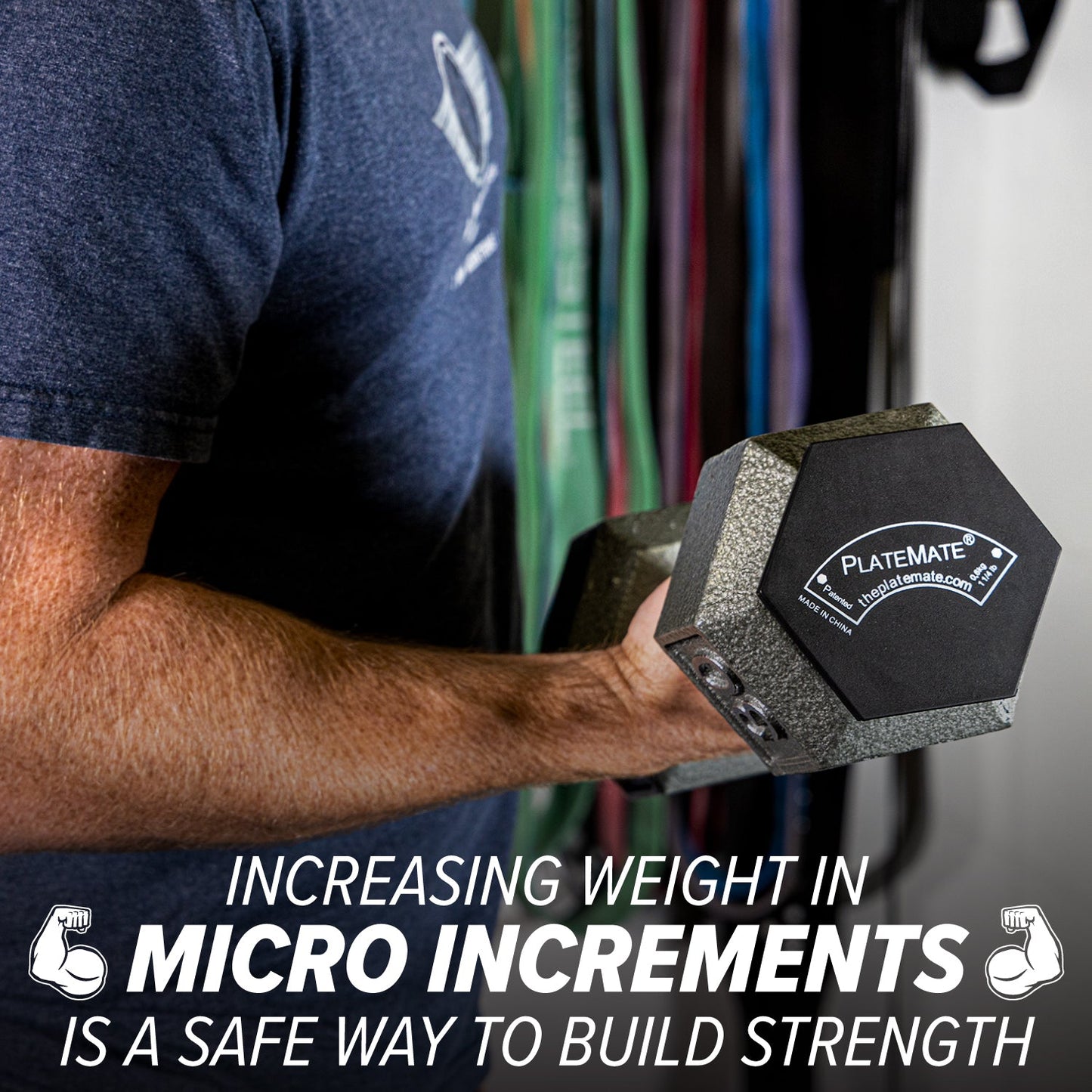 1.25 lb Hex PlateMate (Pair) - Grip Support Store