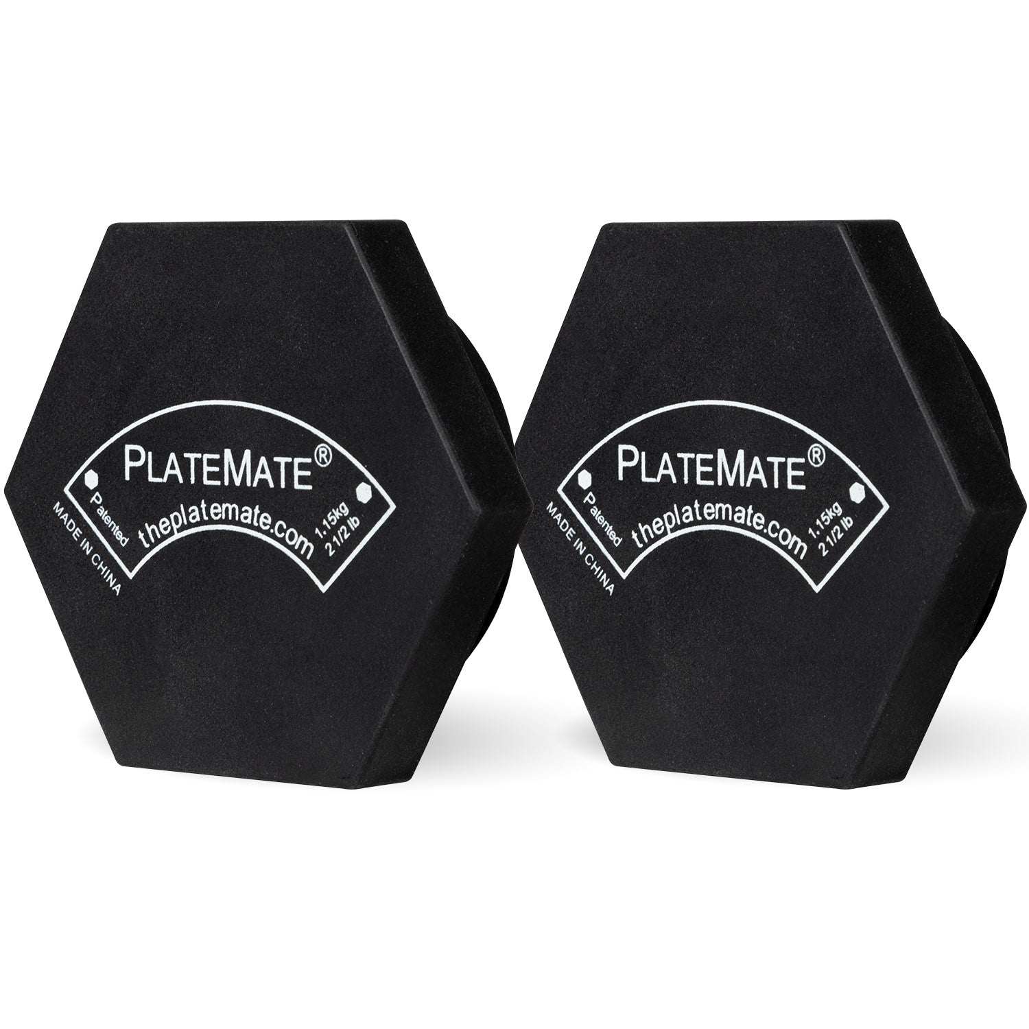 2.5 lb Hex PlateMate (Pair) - Grip Support Store