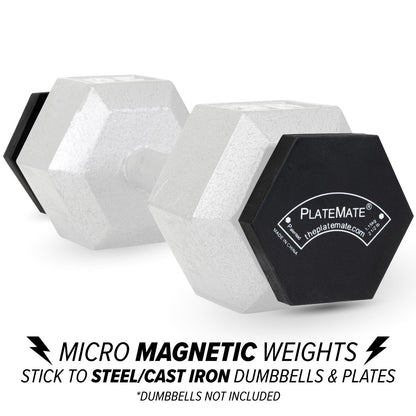 2.5 lb Hex PlateMate (Pair) - Grip Support Store