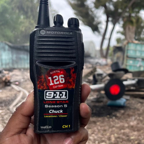 Walkie ID Labels - Customized for your Department - Grip Support Store