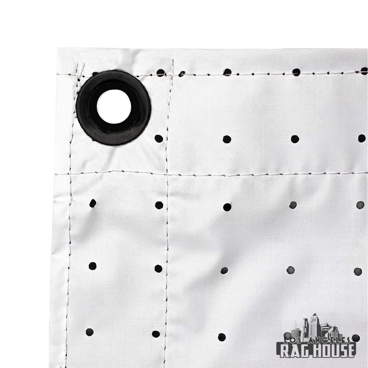 B/W Perforated Bounce by LA Rag House