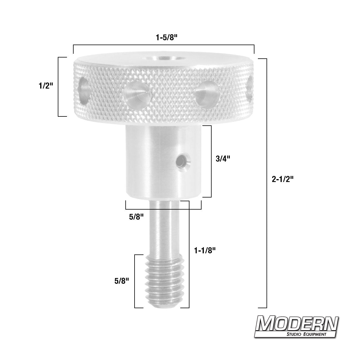 Camera Knob for Dovetail (3/8)