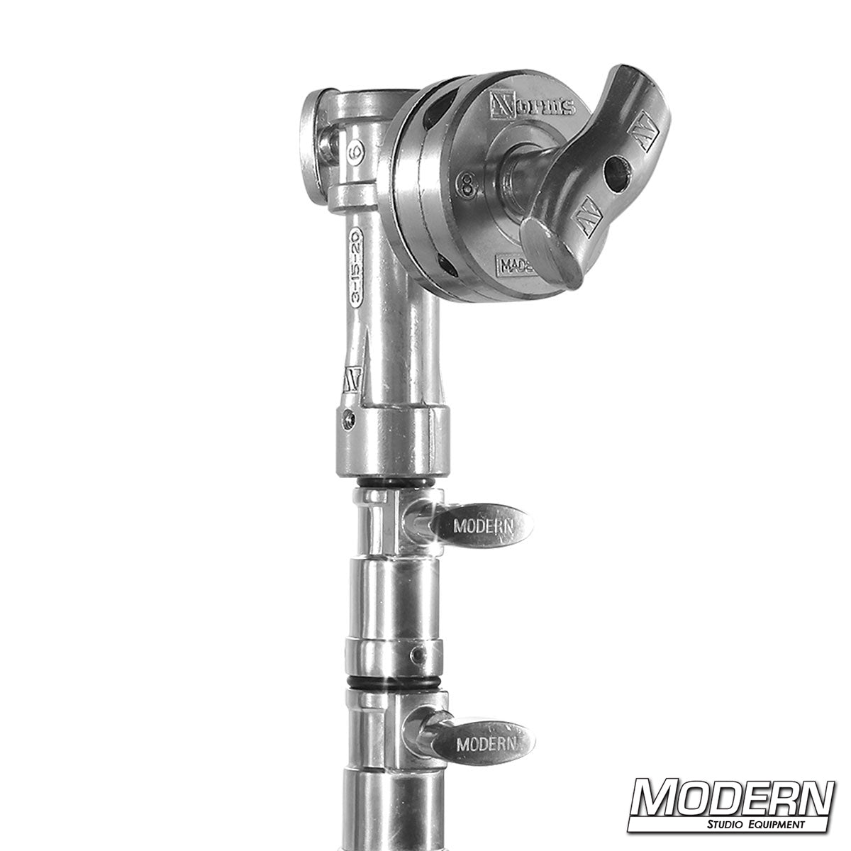 Combo Triple Riser Stand with Rocky Mountain Leg with 4-1/2" Grip Head