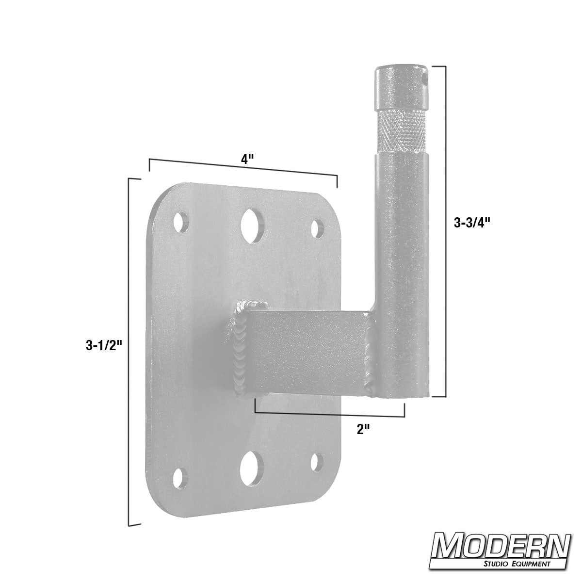 90° Nail on Plate with Baby Pin (Short)