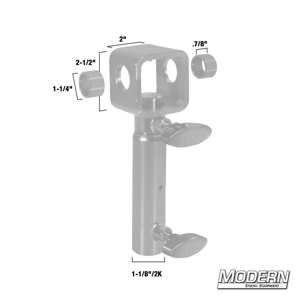 Trolley Adapter with Junior Receiver