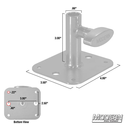 Baby Receiver Nail on Plate