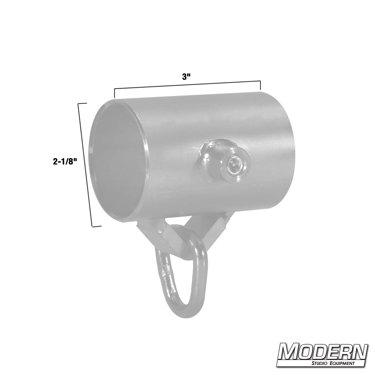 Slider with D-Ring for 1-1/2" Speed-Rail®