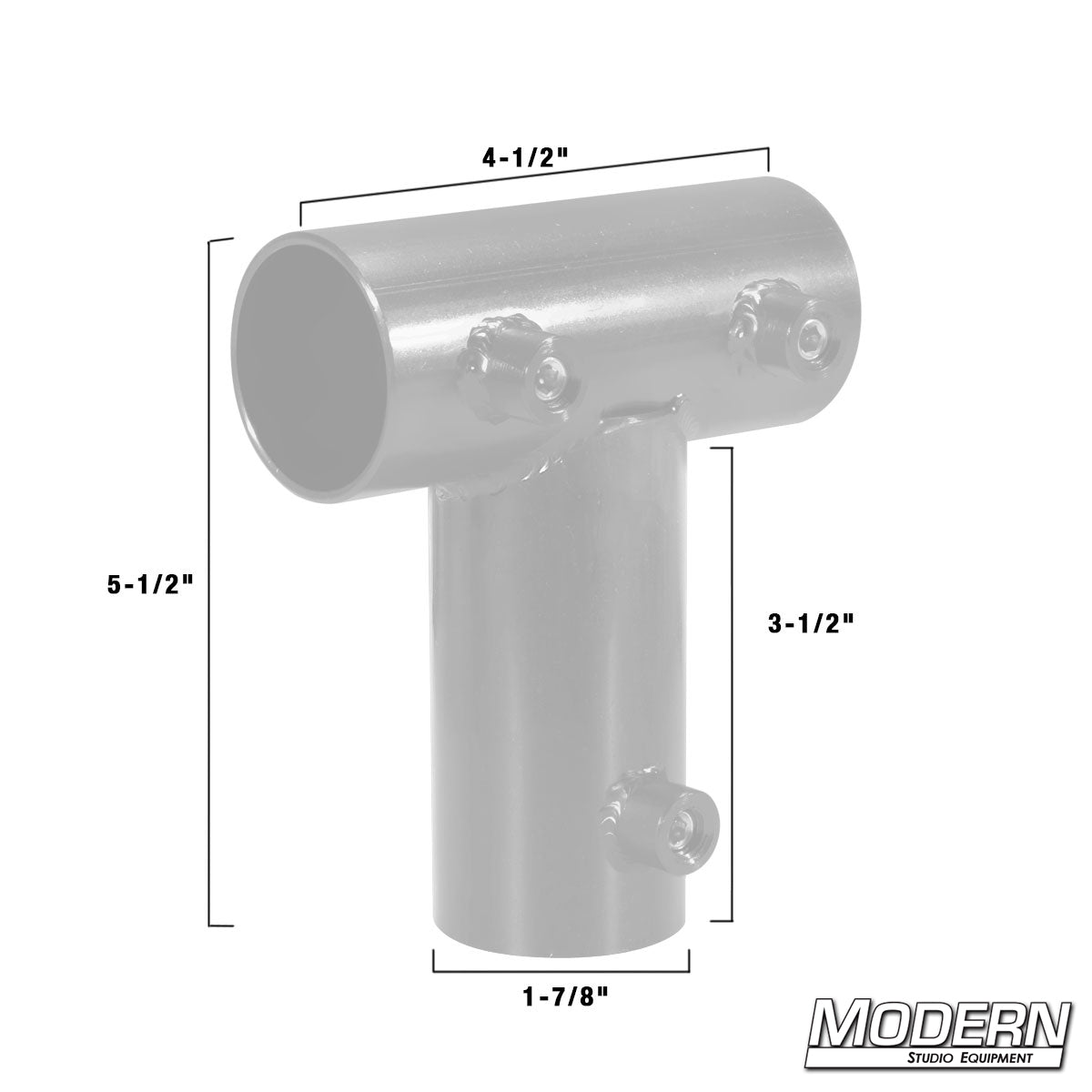 Pipe Tee Receiver for 1-1/4" Speed-Rail®